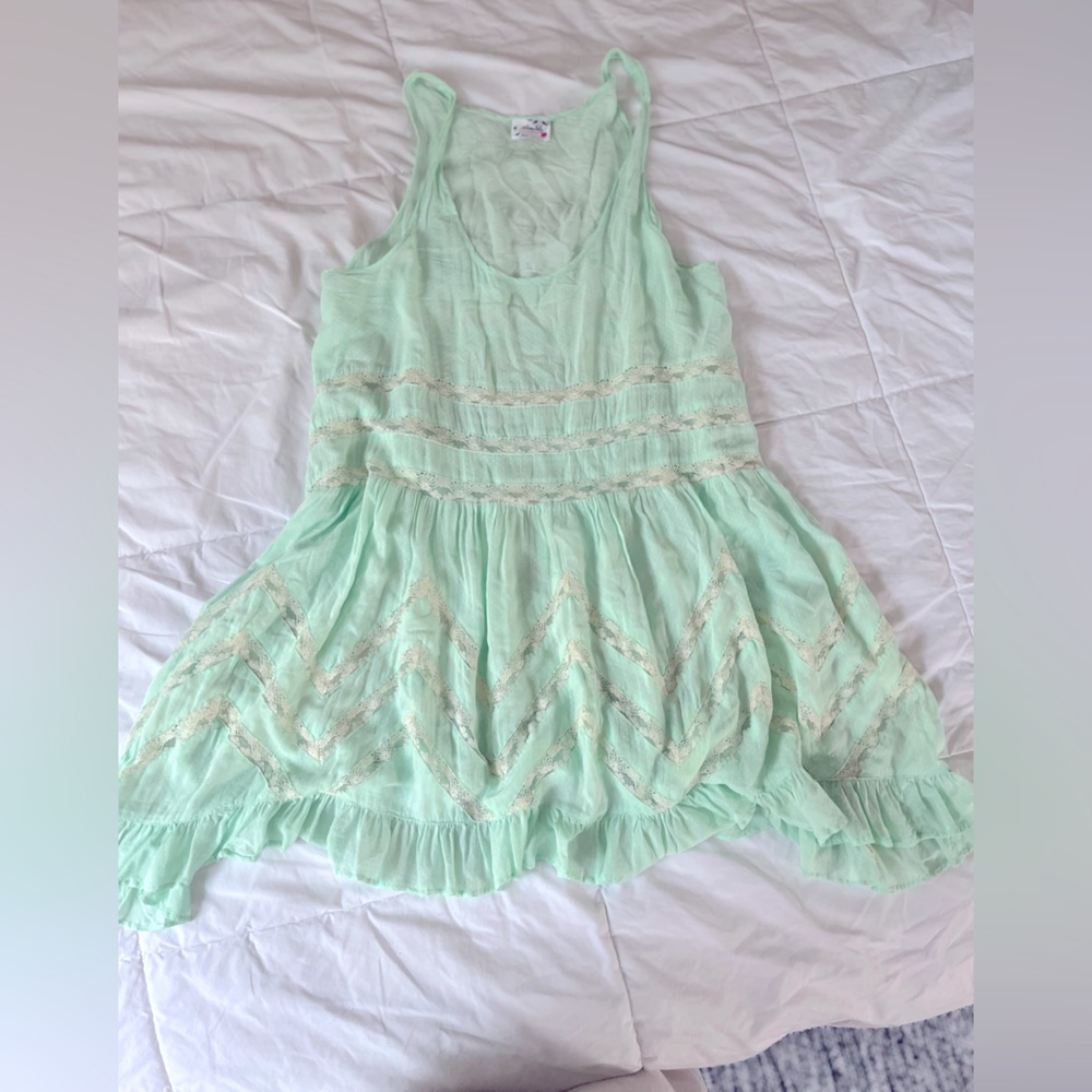 Intimately Free People seafoam green nightie
